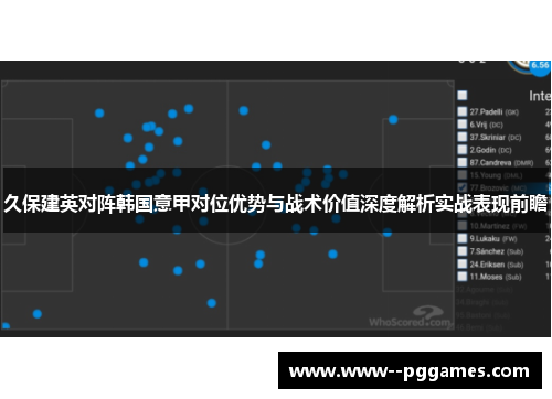 久保建英对阵韩国意甲对位优势与战术价值深度解析实战表现前瞻